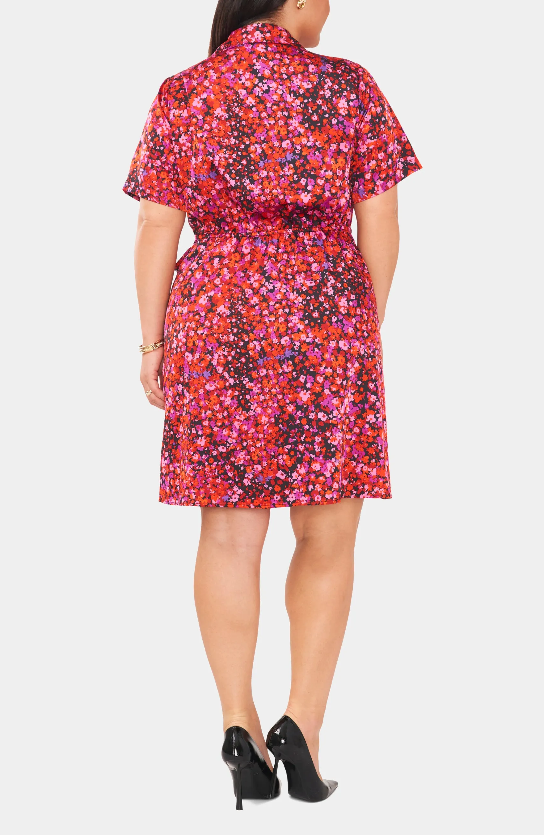 Collared Wrap Dress sold by Lord & Taylor product image thumbnail 4