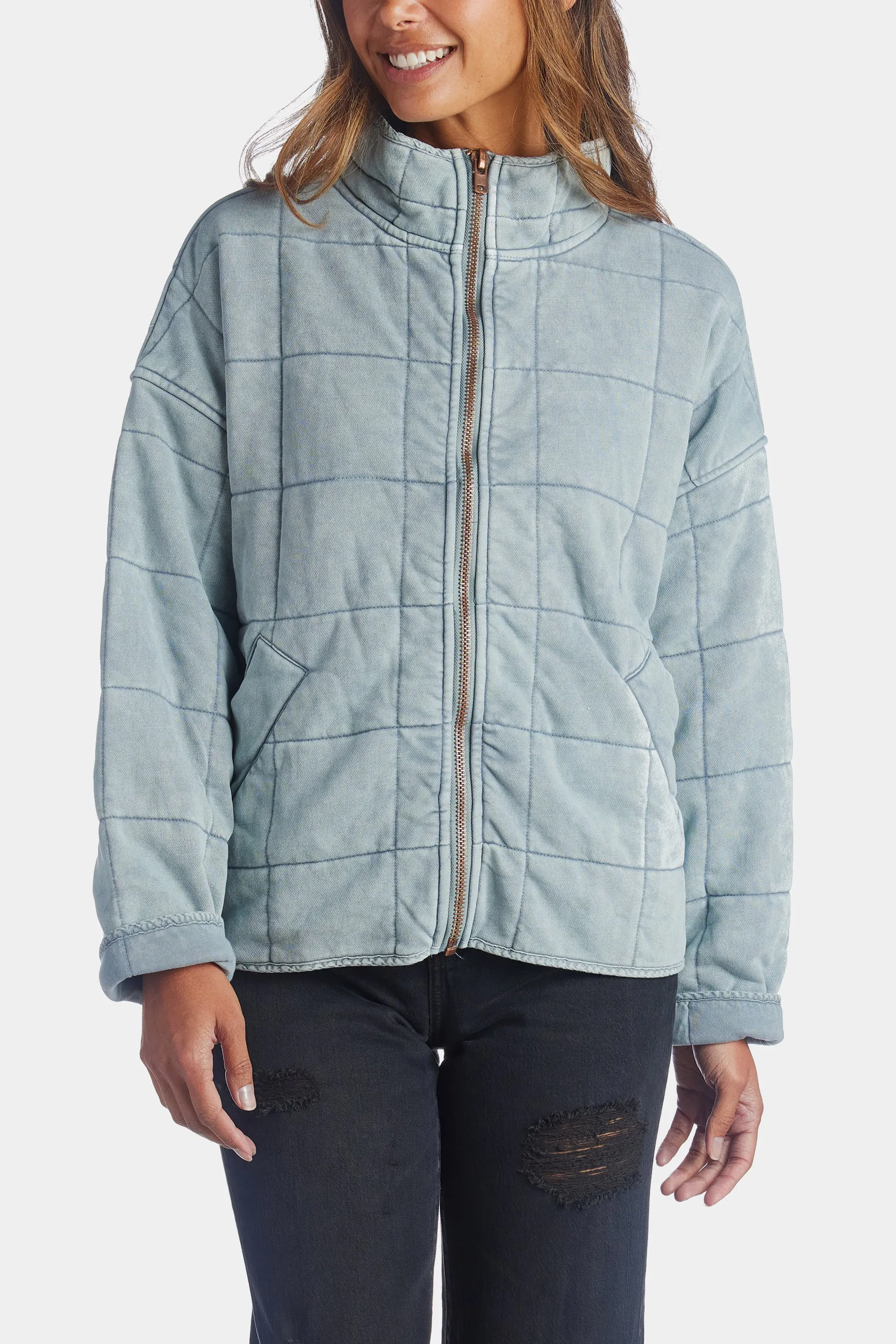 It's All Good Washed Jacket sold by Lord & Taylor product image thumbnail 2