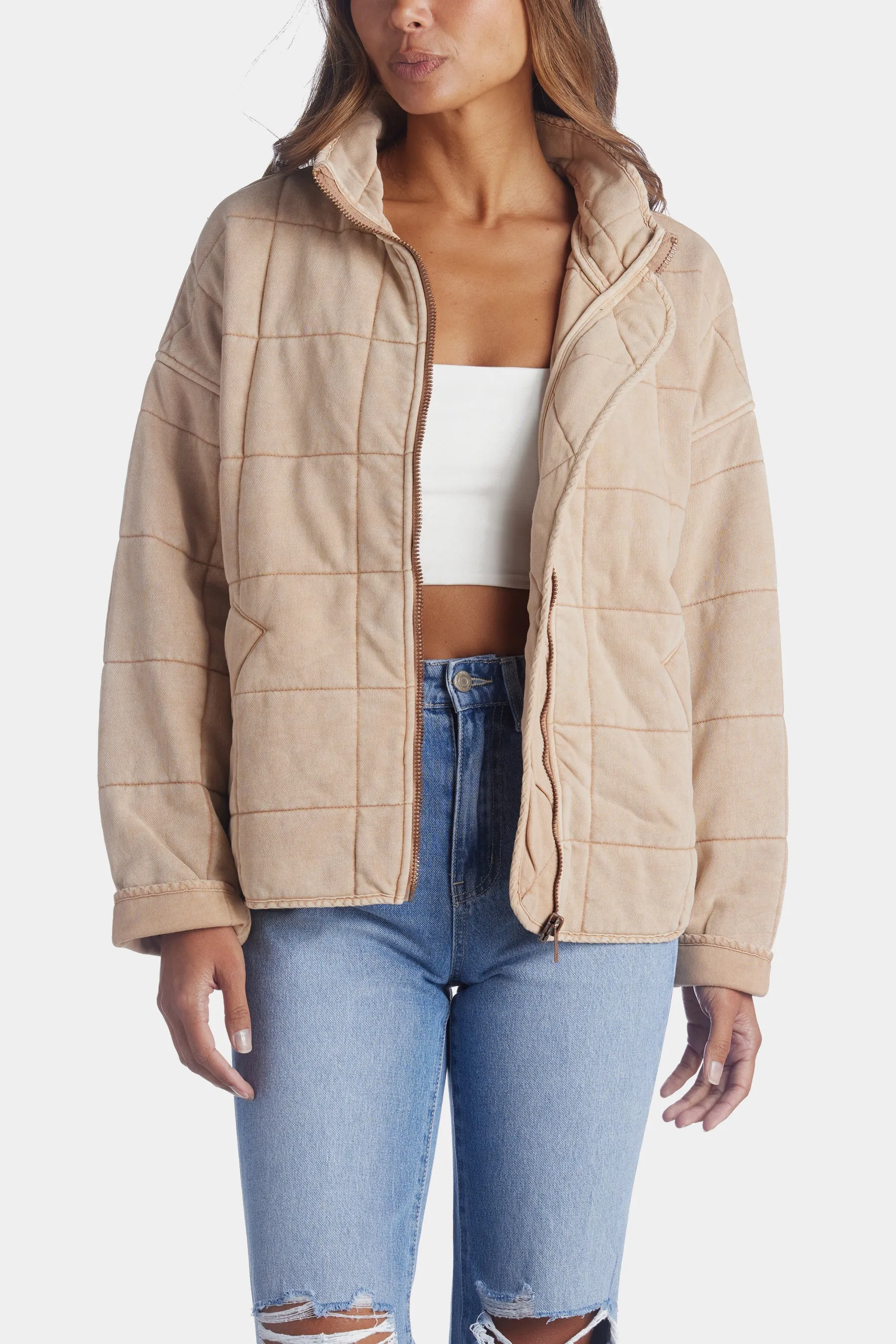 It's All Good Washed Jacket sold by Lord & Taylor product image thumbnail 3