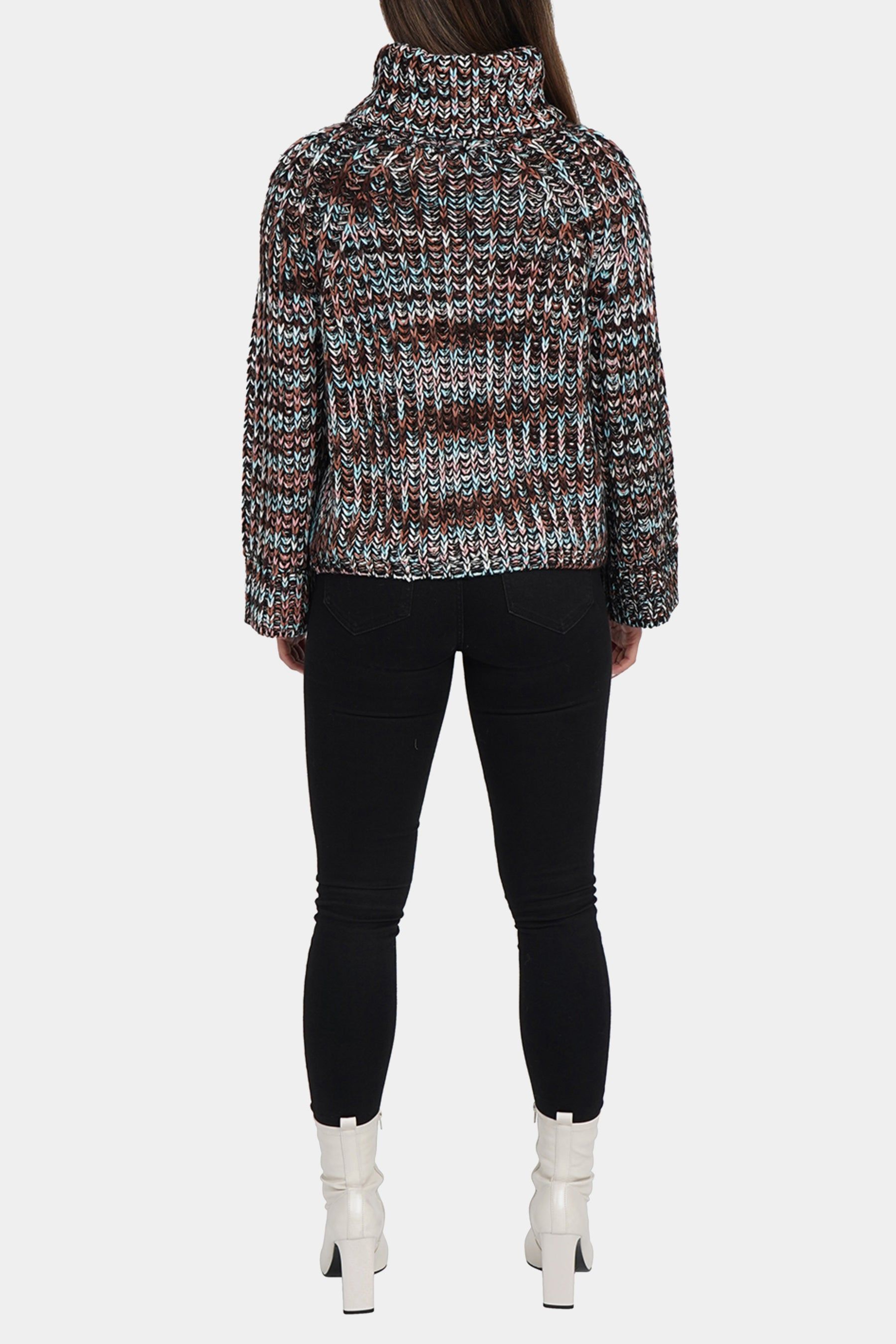 Long Sleeve Multi Color Turtleneck Sweater sold by Lord & Taylor product image thumbnail 5