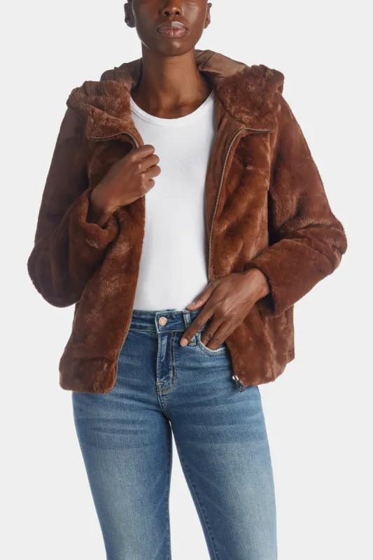 Short Faux Fur Jacket sold by Lord & Taylor