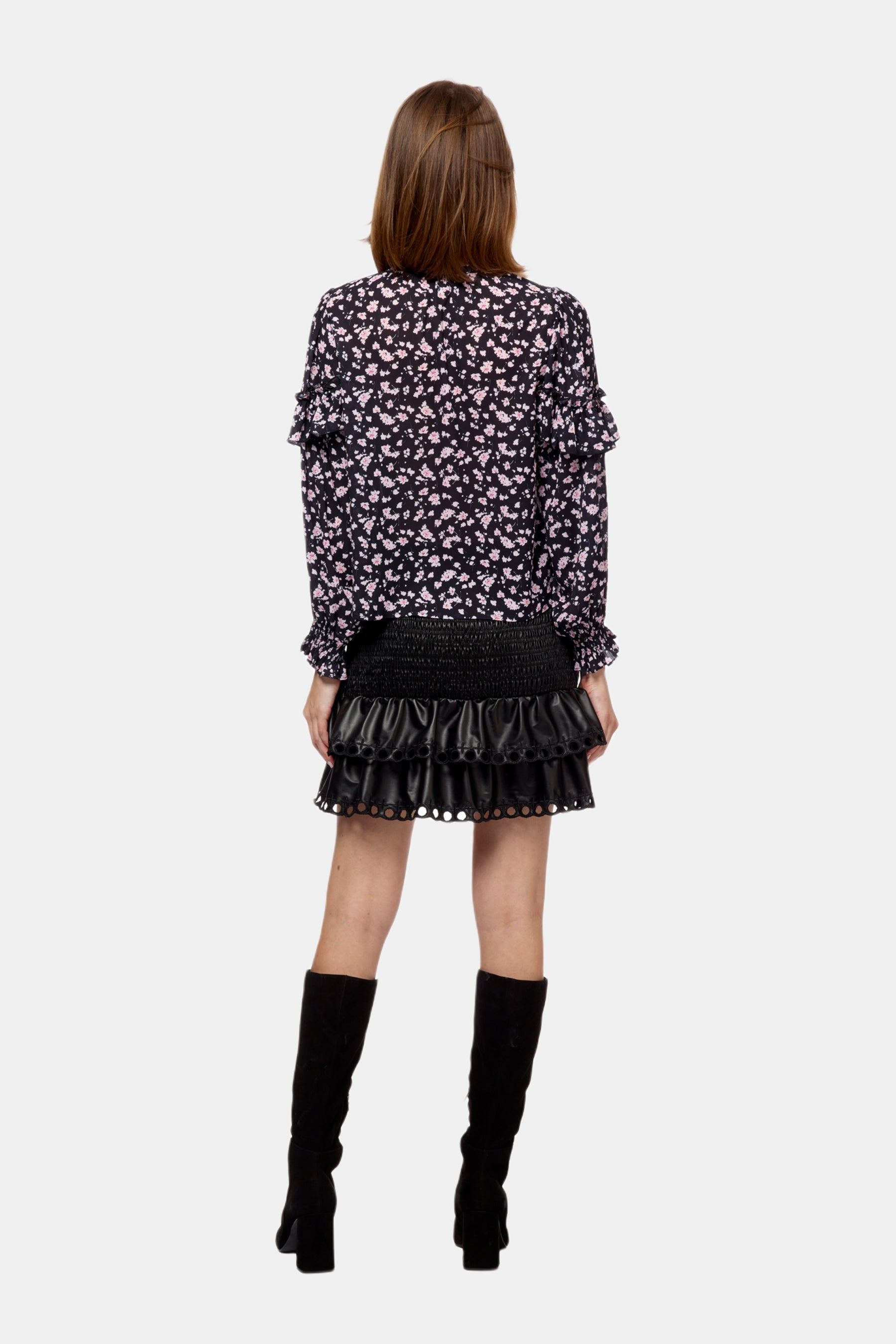 Tie Neck Ruffle Blouse sold by Lord & Taylor product image thumbnail 2