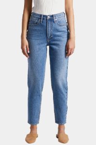 High Rise Tapered Leg Mom Jeans sold by Lord & Taylor