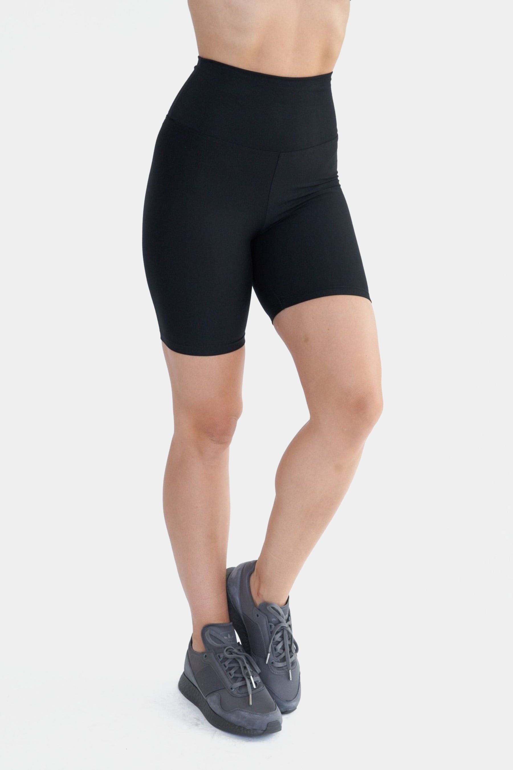 Sculpt Biker Scrunch Shorts sold by Lord & Taylor