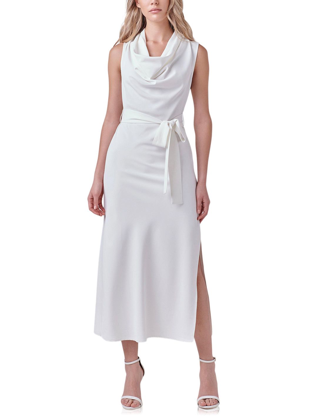 Flowy Neckline Long Dress sold by Lord & Taylor product image thumbnail 6