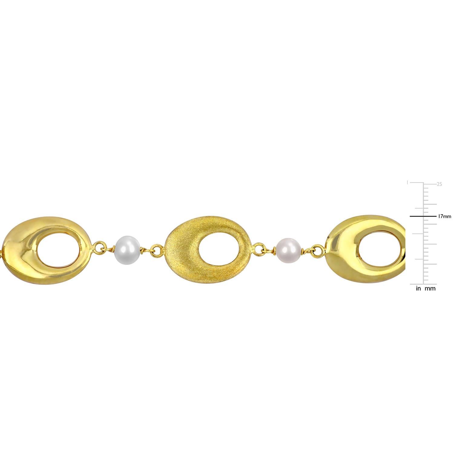 Cultured Freshwater Pearl Station Necklace sold by Lord & Taylor product image thumbnail 3