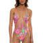 Drawstring Plunge Neck Monokini sold by Lord & Taylor product image thumbnail 4