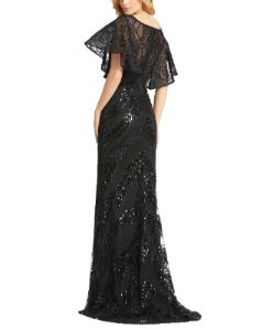 Flutter Sleeve Gown sold by Lord & Taylor