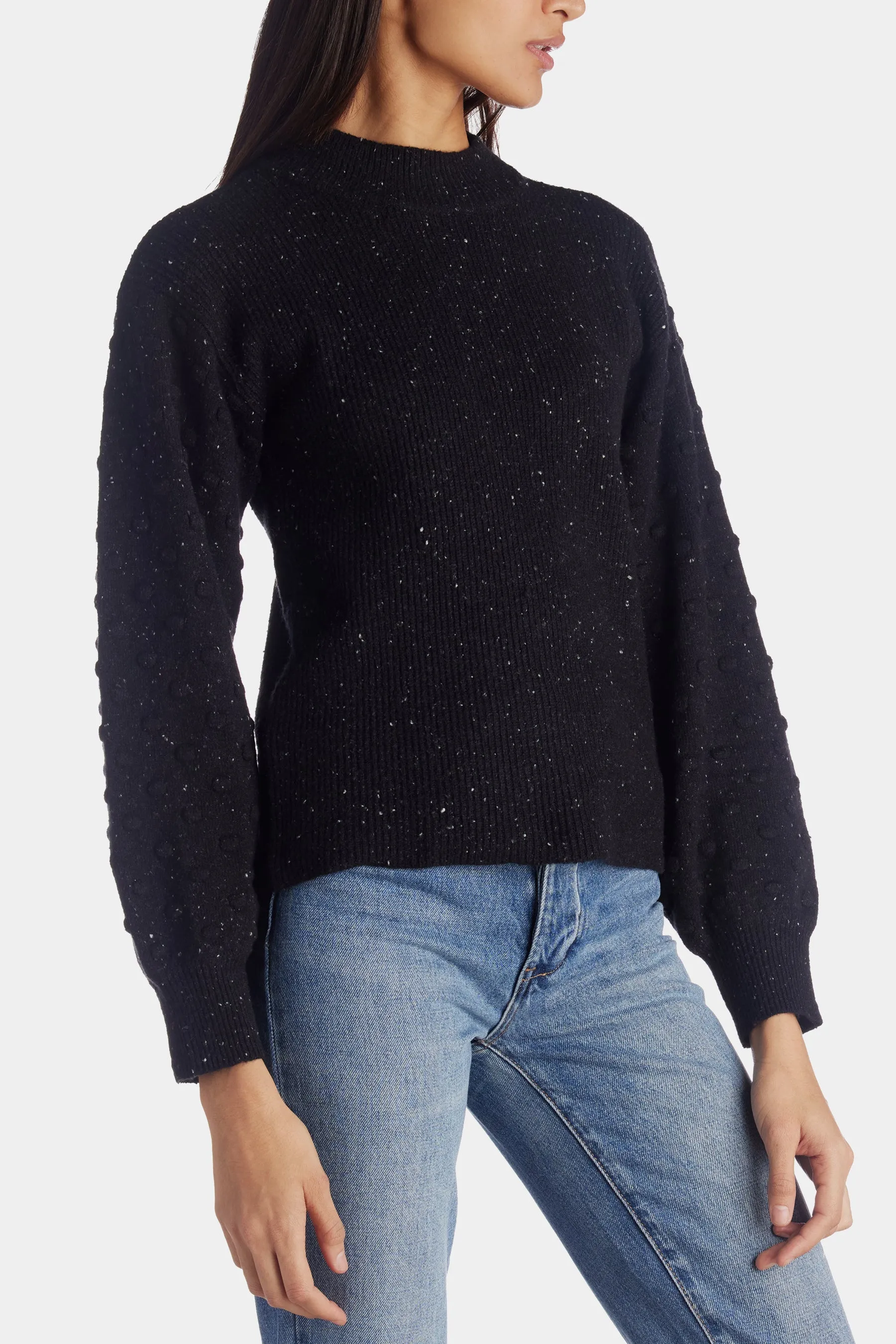 Bobble Sleeve Sweater sold by Lord & Taylor product image thumbnail 3