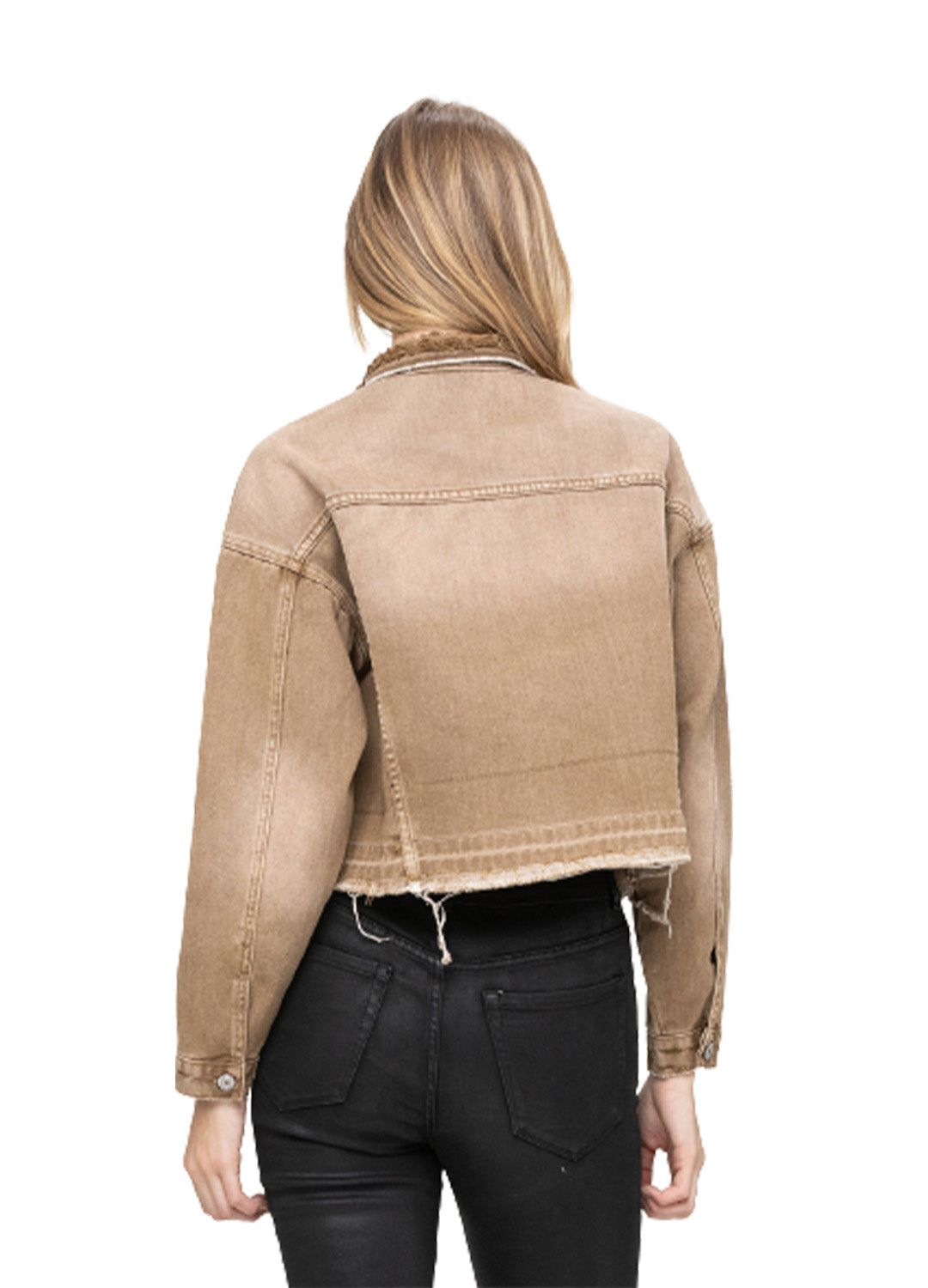 Oversized Crop Jacket sold by Lord & Taylor product image thumbnail 5