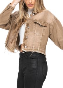 Oversized Crop Jacket sold by Lord & Taylor
