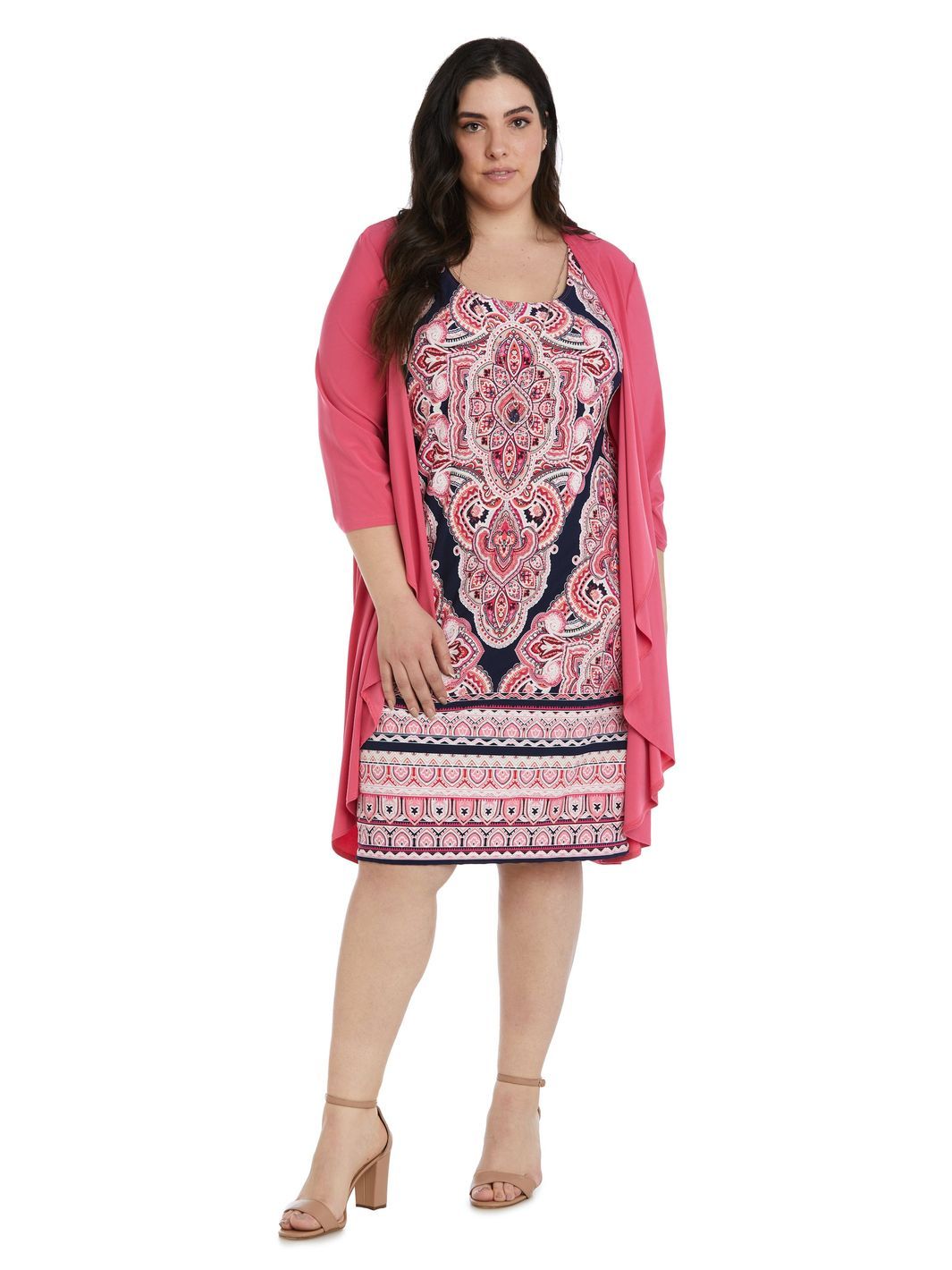 Puff Print Jacket Dress sold by Lord & Taylor
