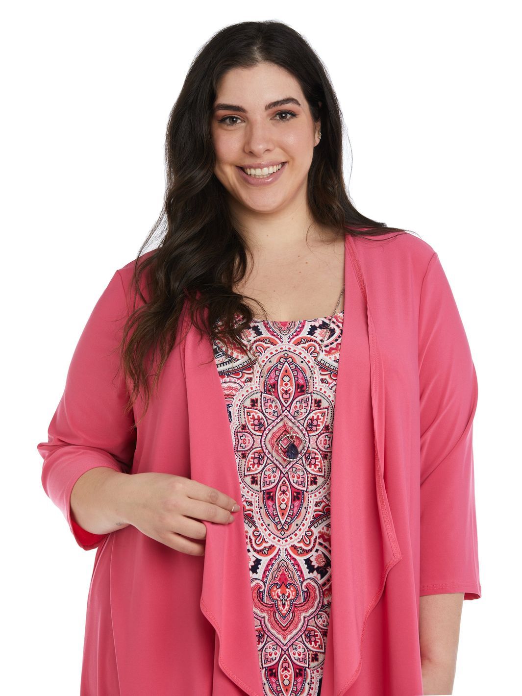 Puff Print Jacket Dress sold by Lord & Taylor product image thumbnail 5