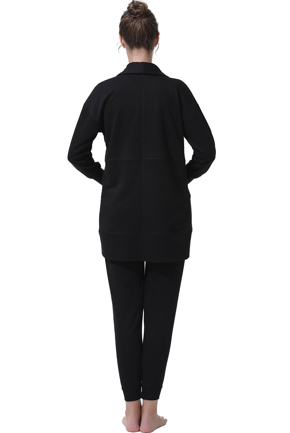 Josie Maternity/Nursing Lounge Top, Jogger Pants & Cardigan sold by Lord & Taylor product image thumbnail 4