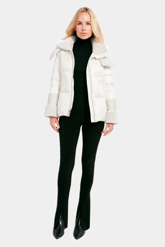 Phoenix Glossy Puffer made by Lord & Taylor