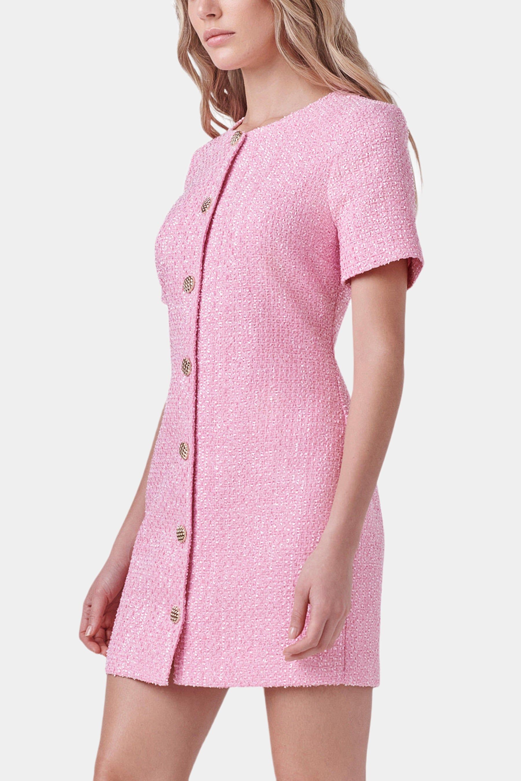 Short Sleeve Tweed Dress sold by Lord & Taylor product image thumbnail 5