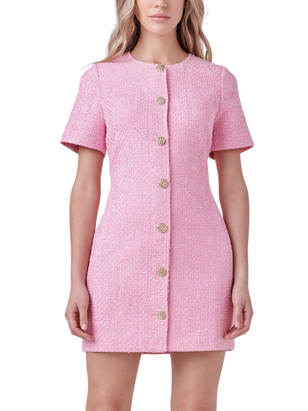 Short Sleeve Tweed Dress sold by Lord & Taylor product image thumbnail 6