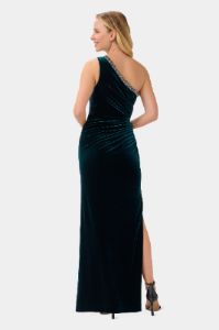 Velvet One Shoulder Gown sold by Lord & Taylor