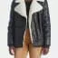 Asymmetrical Vegan Leather Moto Puffer sold by Lord & Taylor product image thumbnail 3