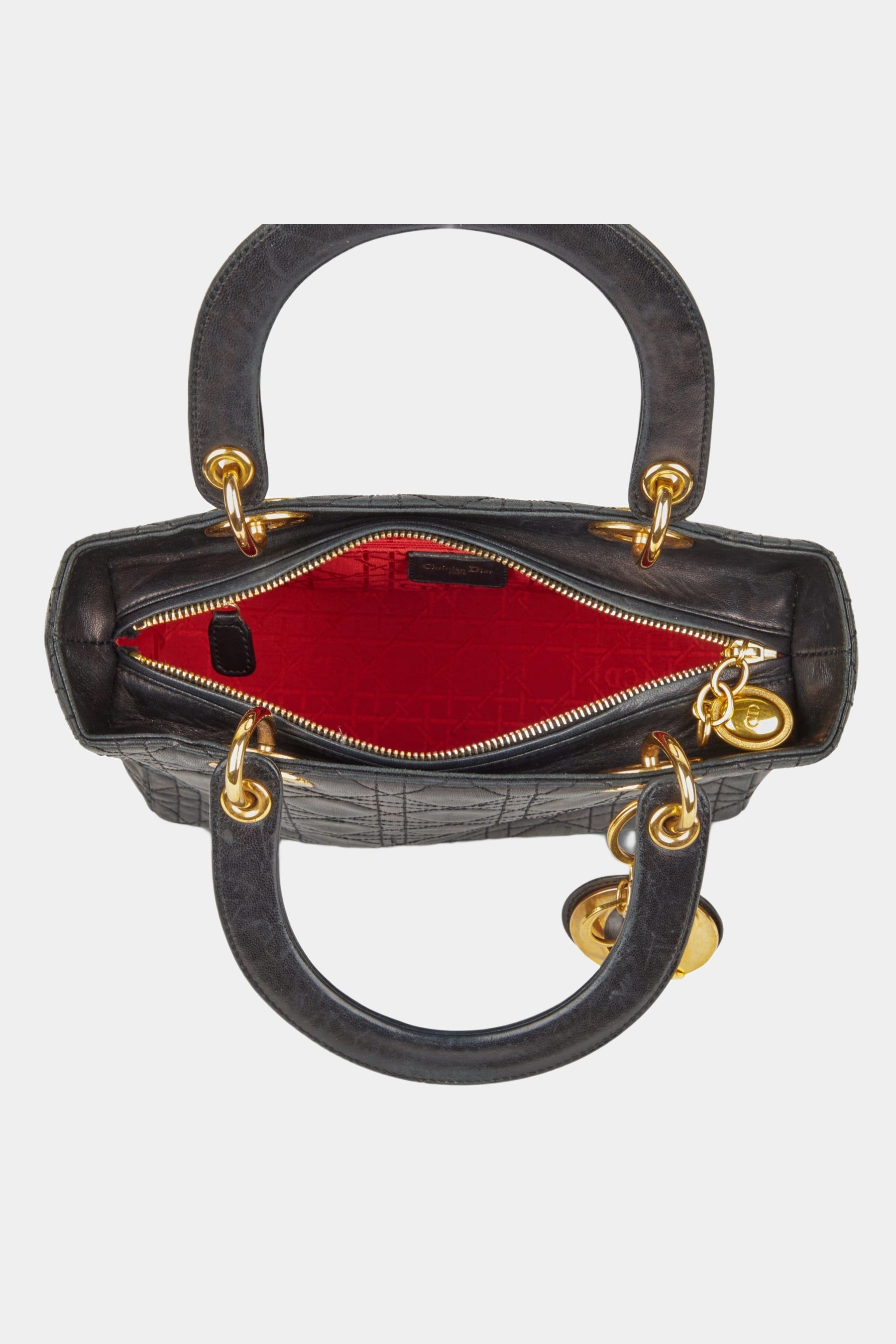 Lady Dior GHW Medium Cannage Handbag sold by Lord & Taylor product image thumbnail 4