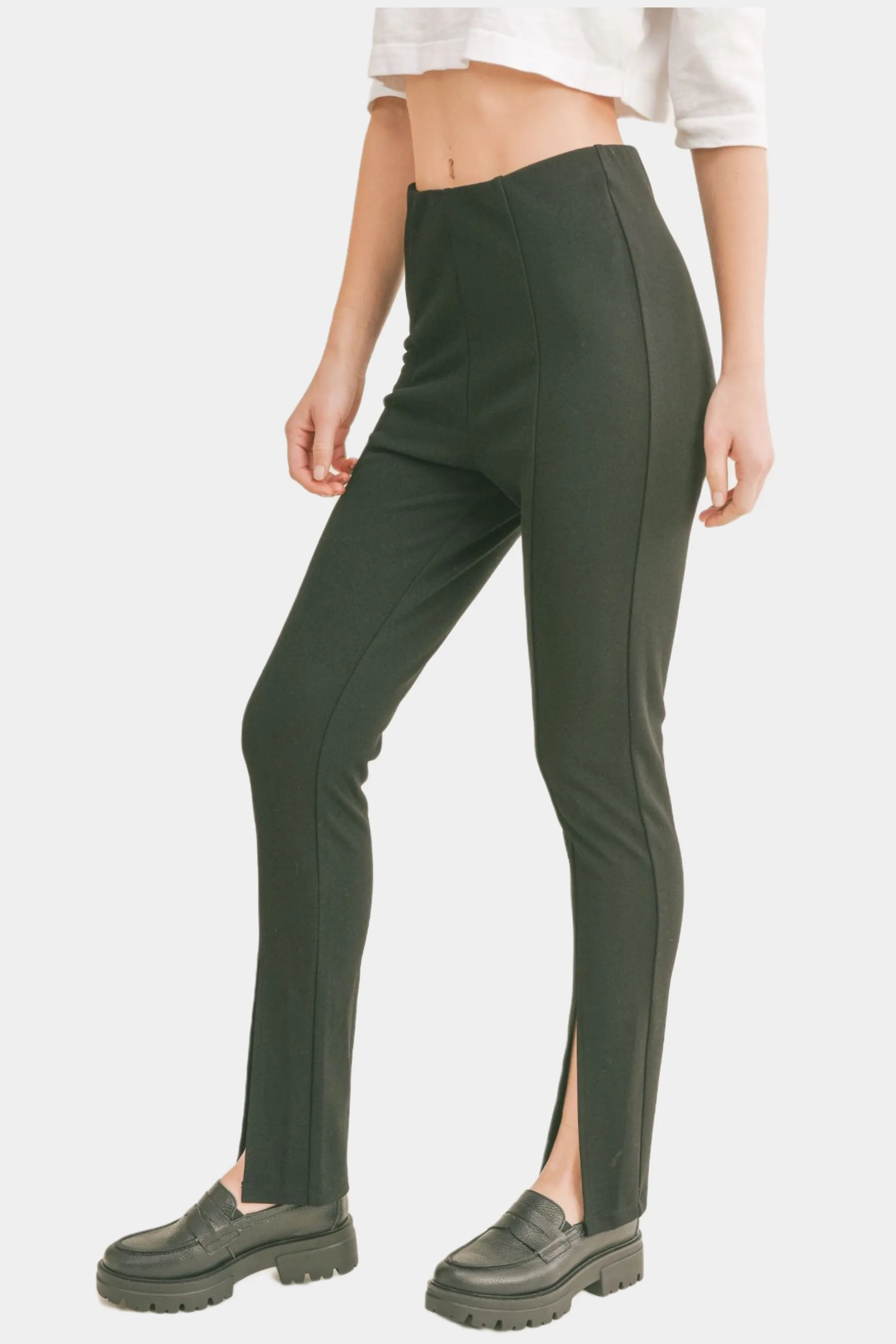 Evening Cocktail Front Slit Leggings sold by Lord & Taylor product image thumbnail 2
