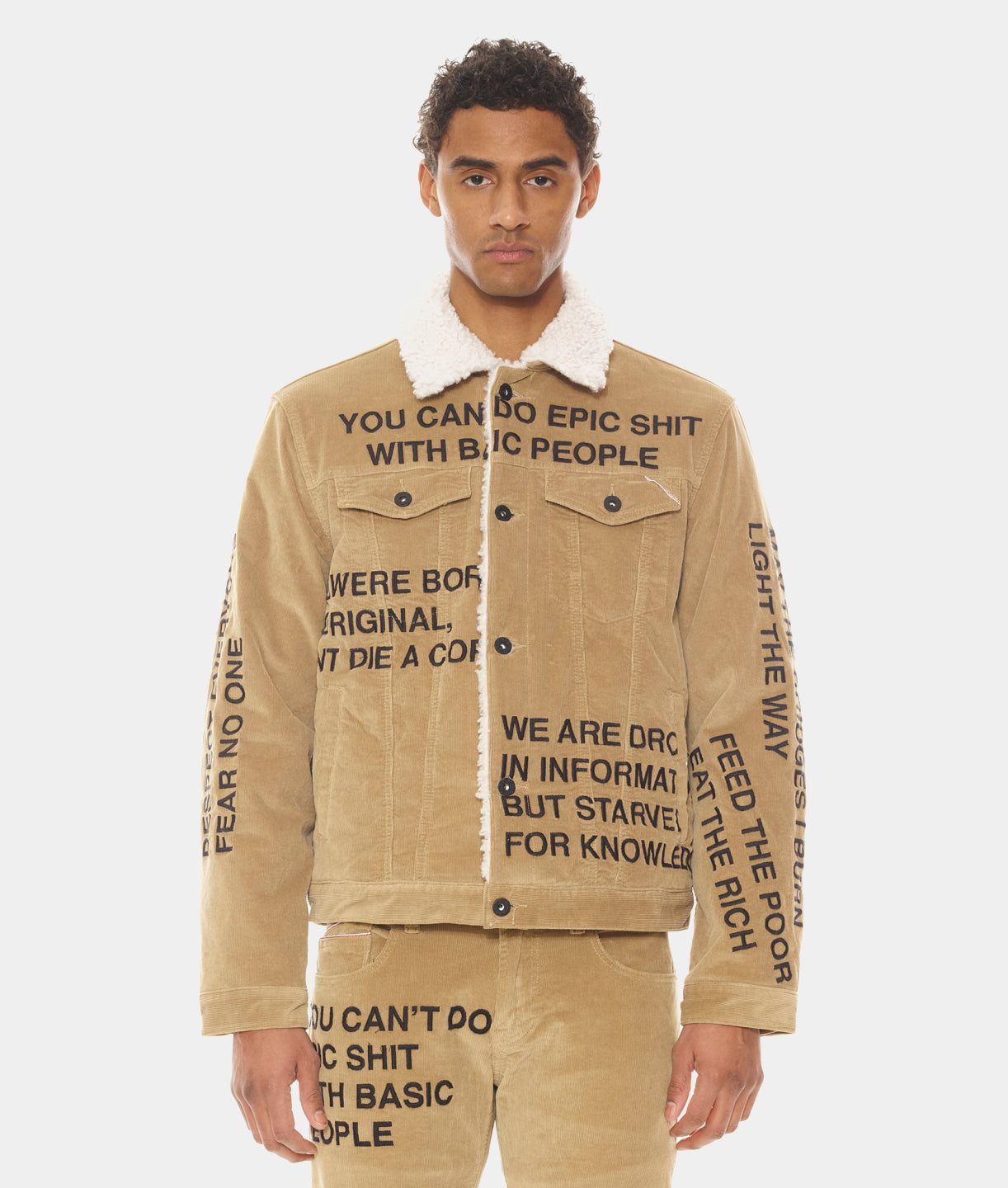 Type Iv Denim Jacket With Double Cuff And Waistband sold by Lord & Taylor product image thumbnail 3