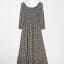 Adele Mono Vines Midi Dress sold by Lord & Taylor product image thumbnail 4