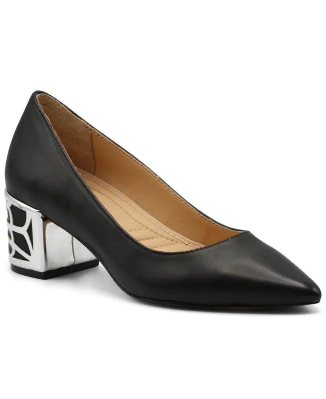 Flori Detailed Heel Pumps sold by Lord & Taylor