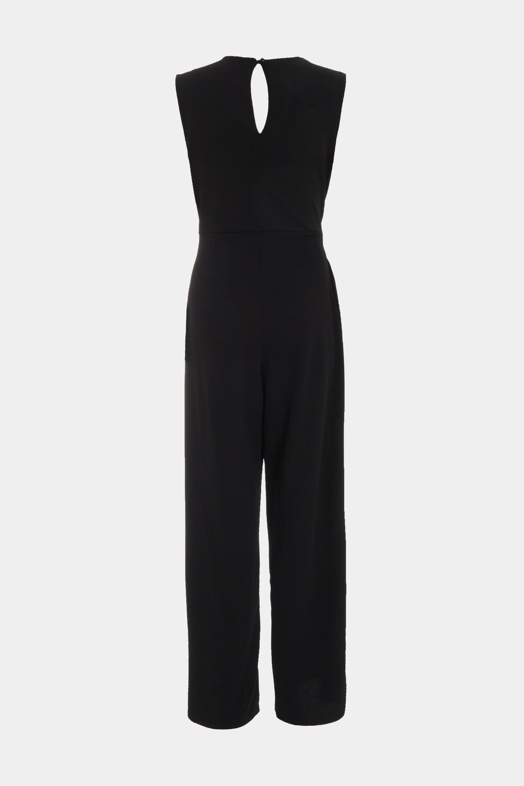 Embellished Buckle Palazzo Jumpsuit sold by Lord & Taylor product image thumbnail 4