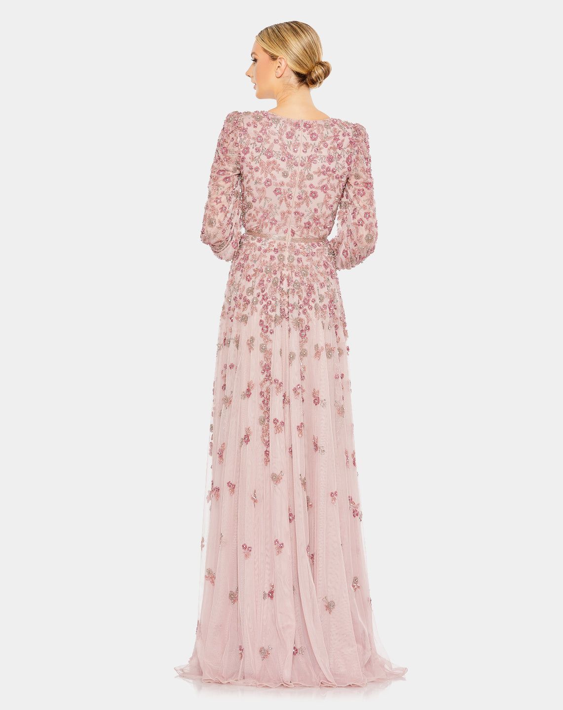 Embellished A-Line Gown sold by Lord & Taylor product image thumbnail 4