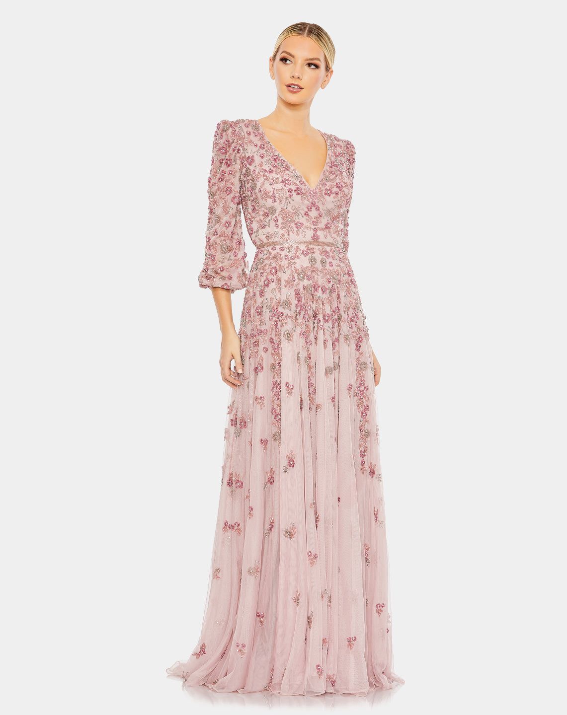 Embellished A-Line Gown sold by Lord & Taylor product image thumbnail 2