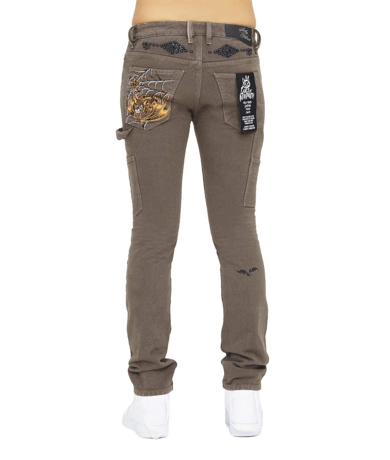 Rocker Utility Rigid Slim Jeans sold by Lord & Taylor product image thumbnail 4