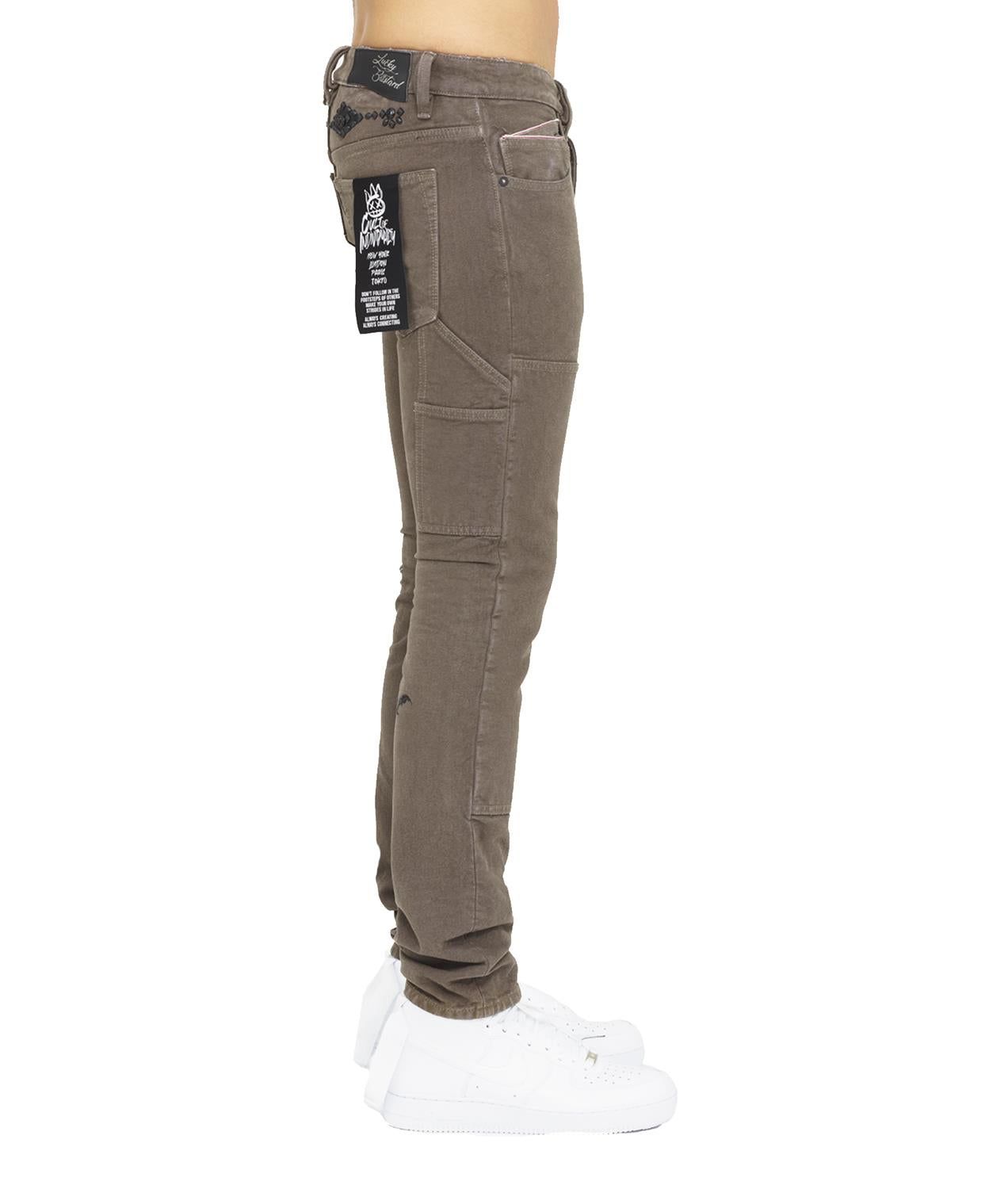 Rocker Utility Rigid Slim Jeans sold by Lord & Taylor product image thumbnail 5