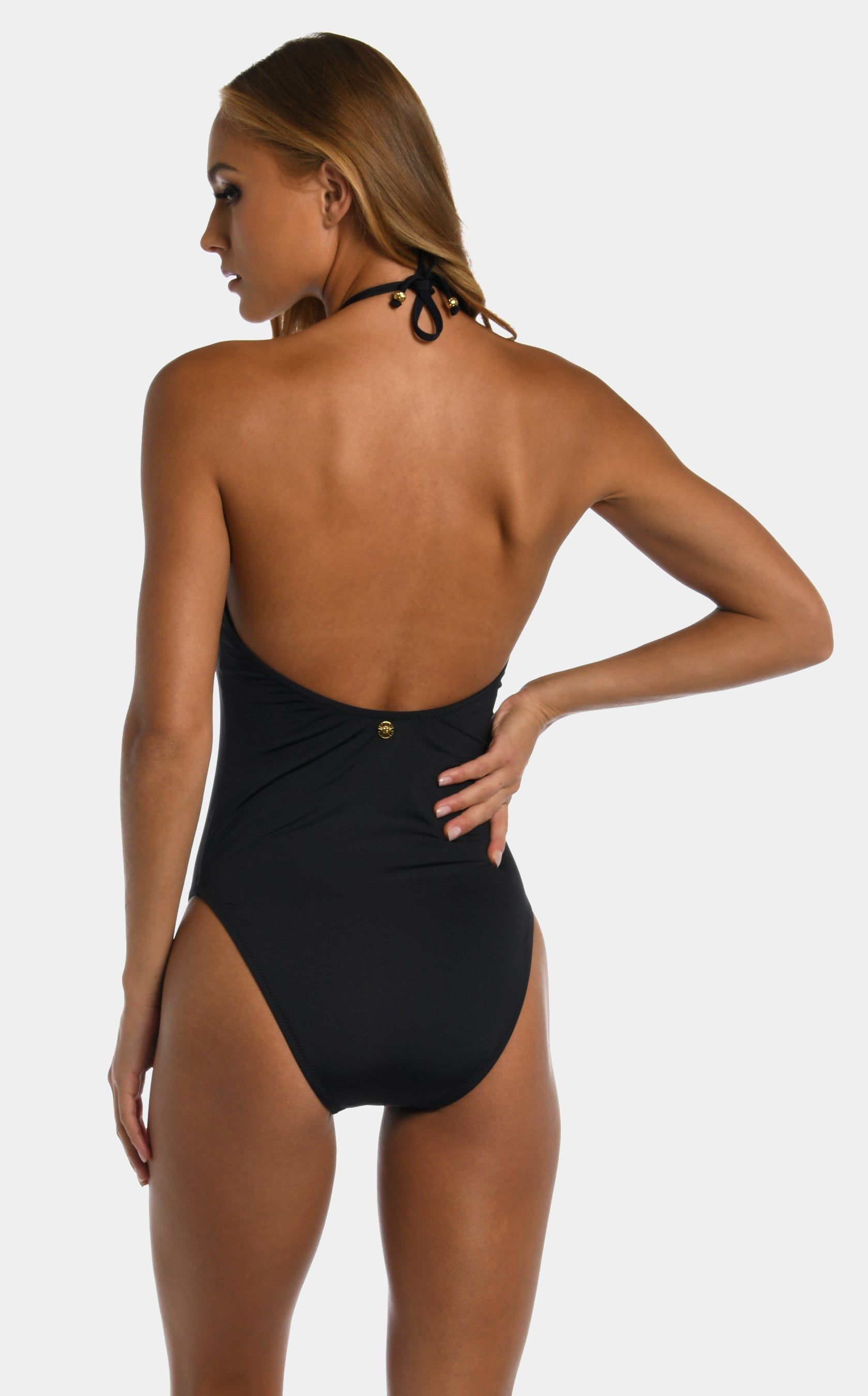 Solid High Neck One Piece sold by Lord & Taylor product image thumbnail 4