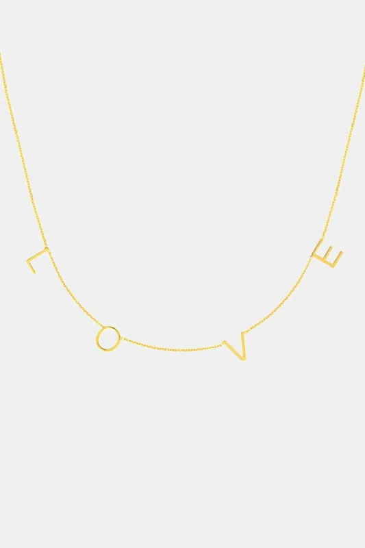 Love Letter Stations Adjustable Necklace sold by Lord & Taylor