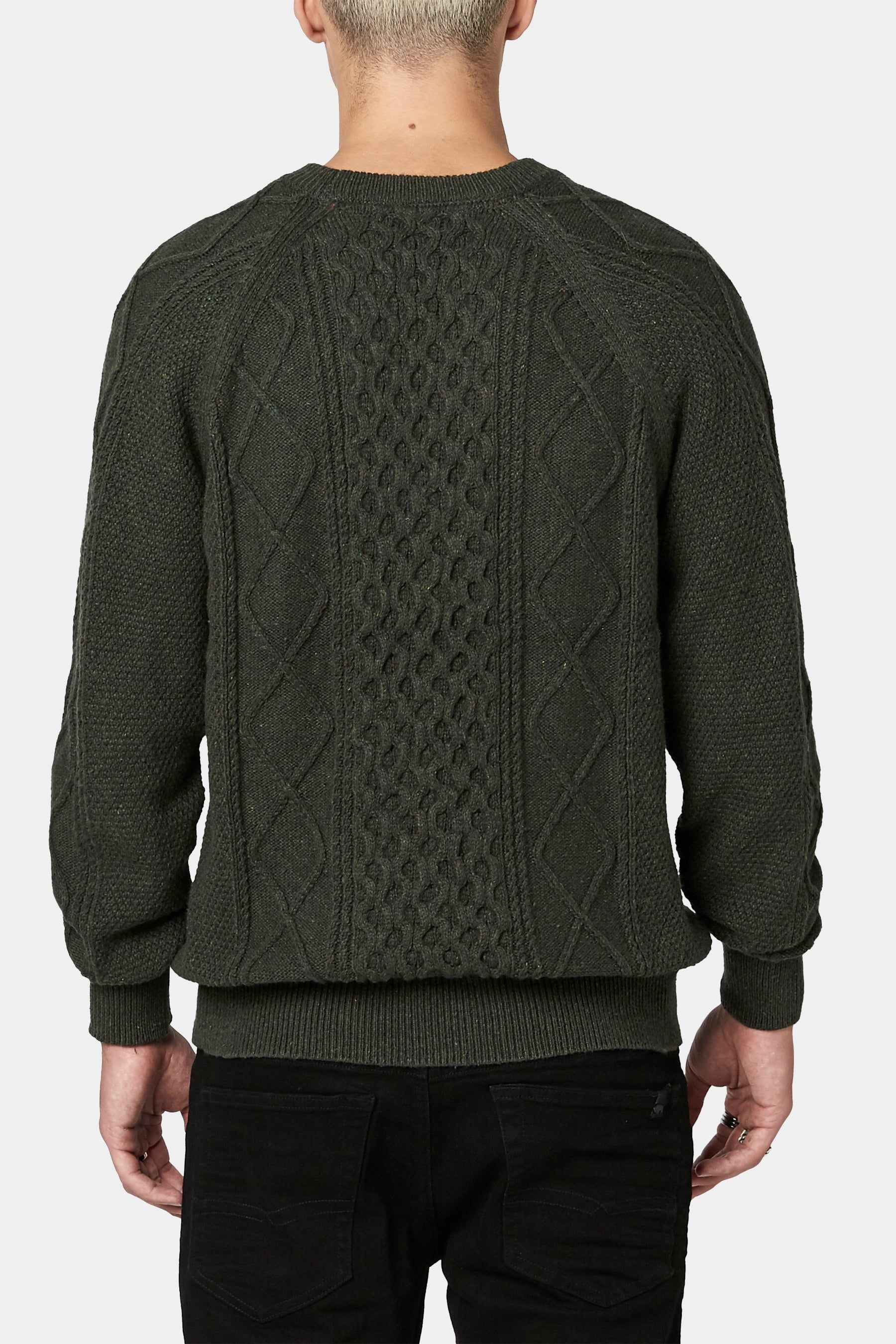 Cable Knit Wiloss Fisherman's Sweater sold by Lord & Taylor
