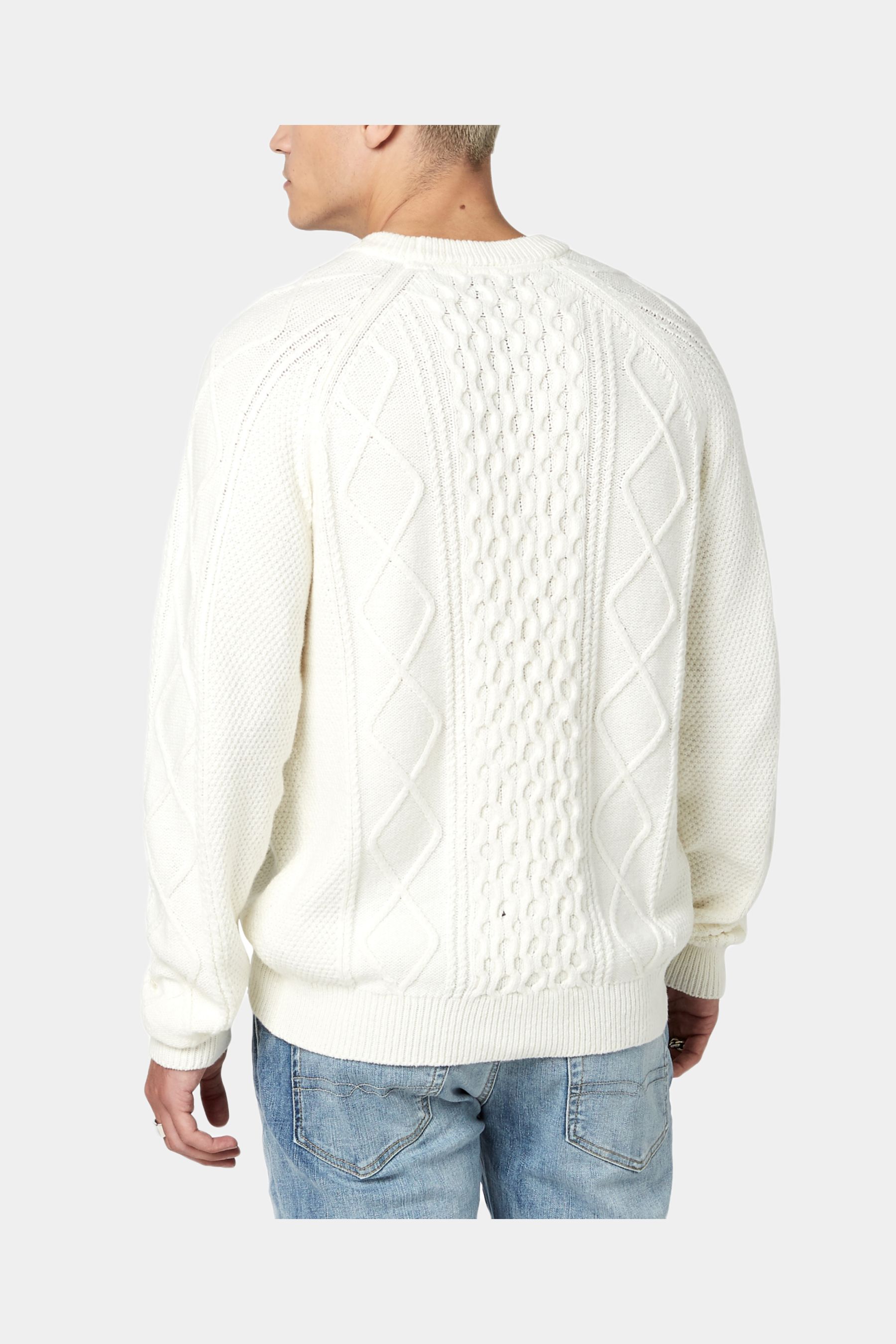 Cable Knit Wiloss Fisherman's Sweater sold by Lord & Taylor product image thumbnail 6