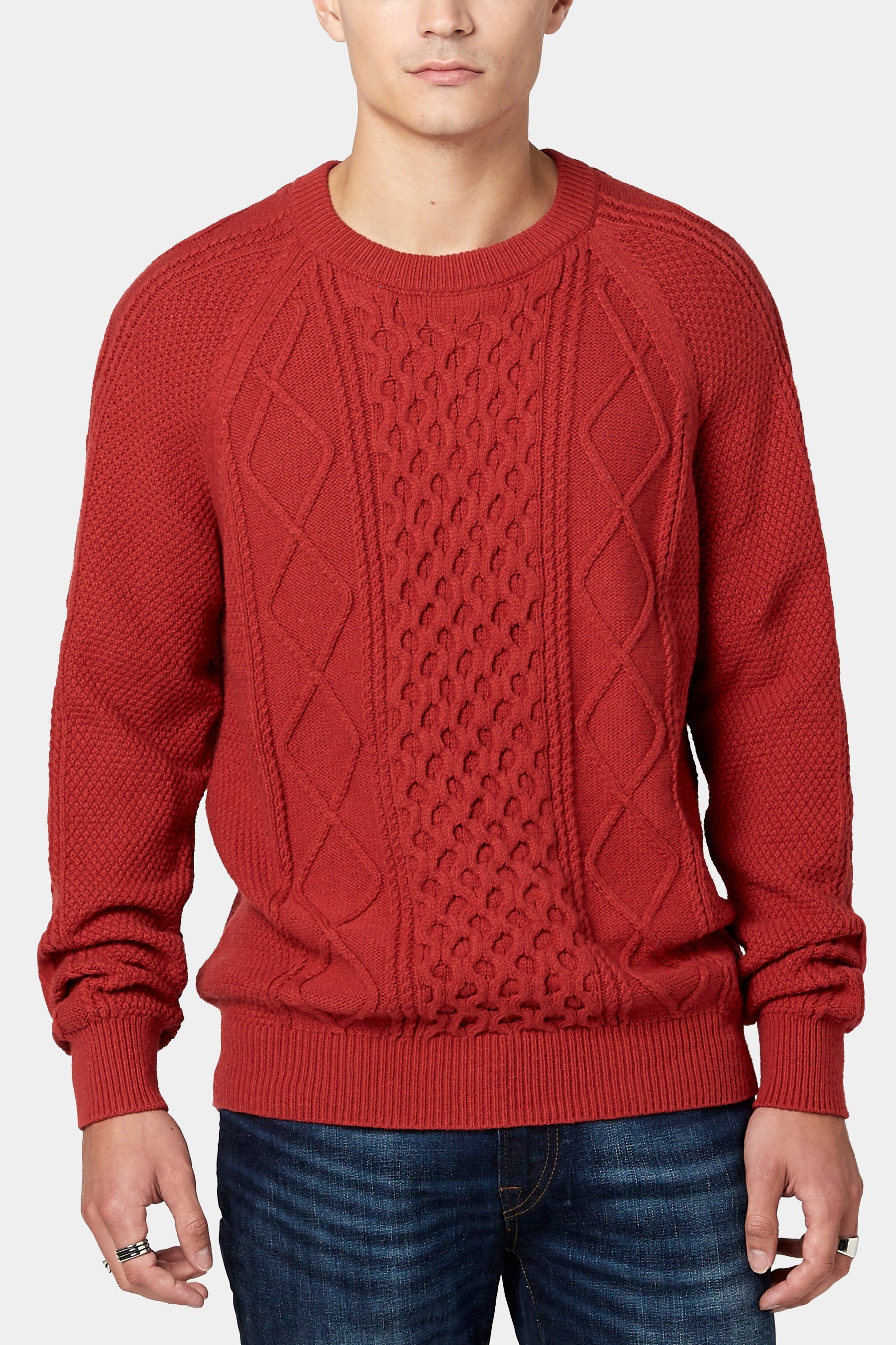 Cable Knit Wiloss Fisherman's Sweater sold by Lord & Taylor product image thumbnail 10
