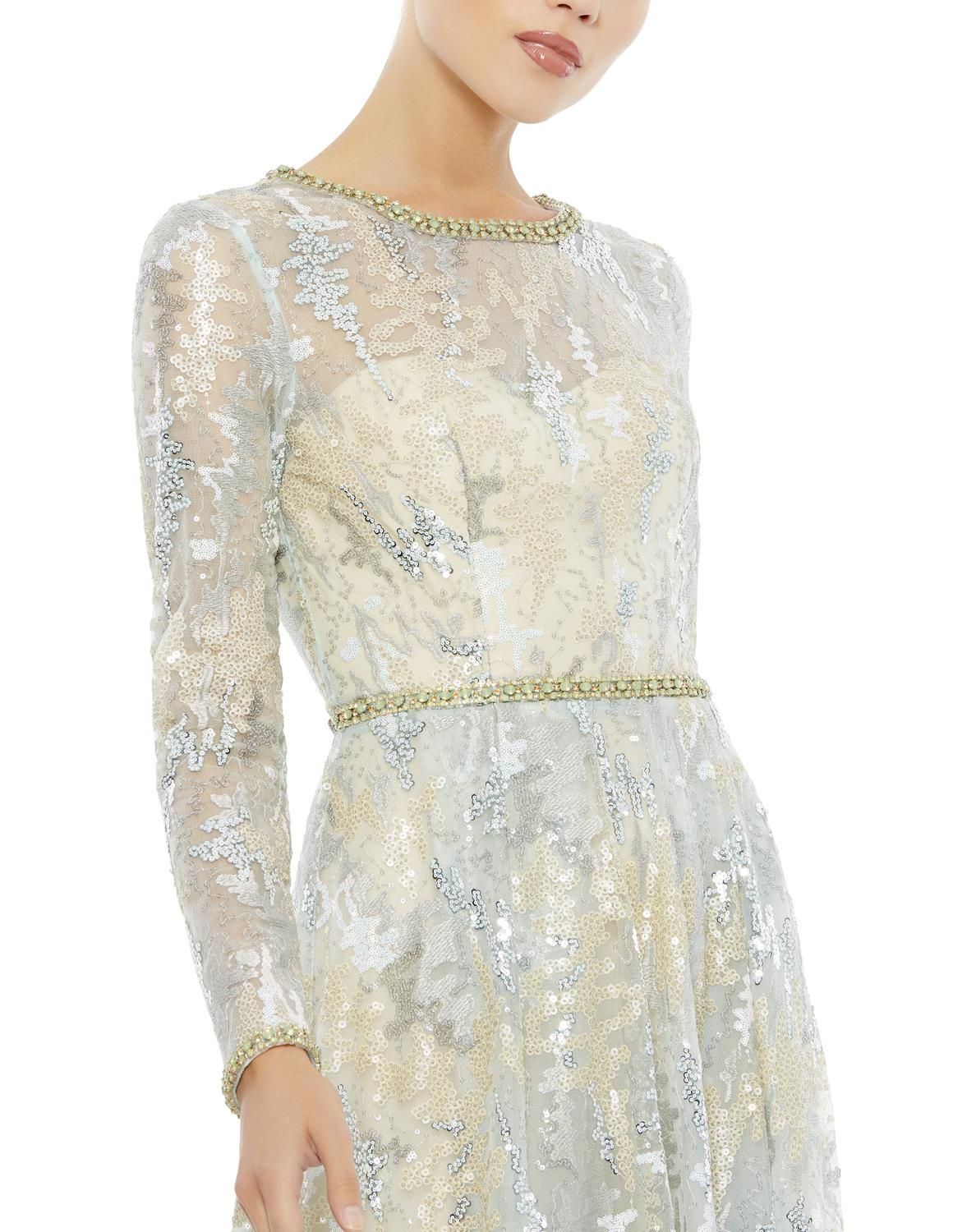 Long Sleeve Gown sold by Lord & Taylor product image thumbnail 2