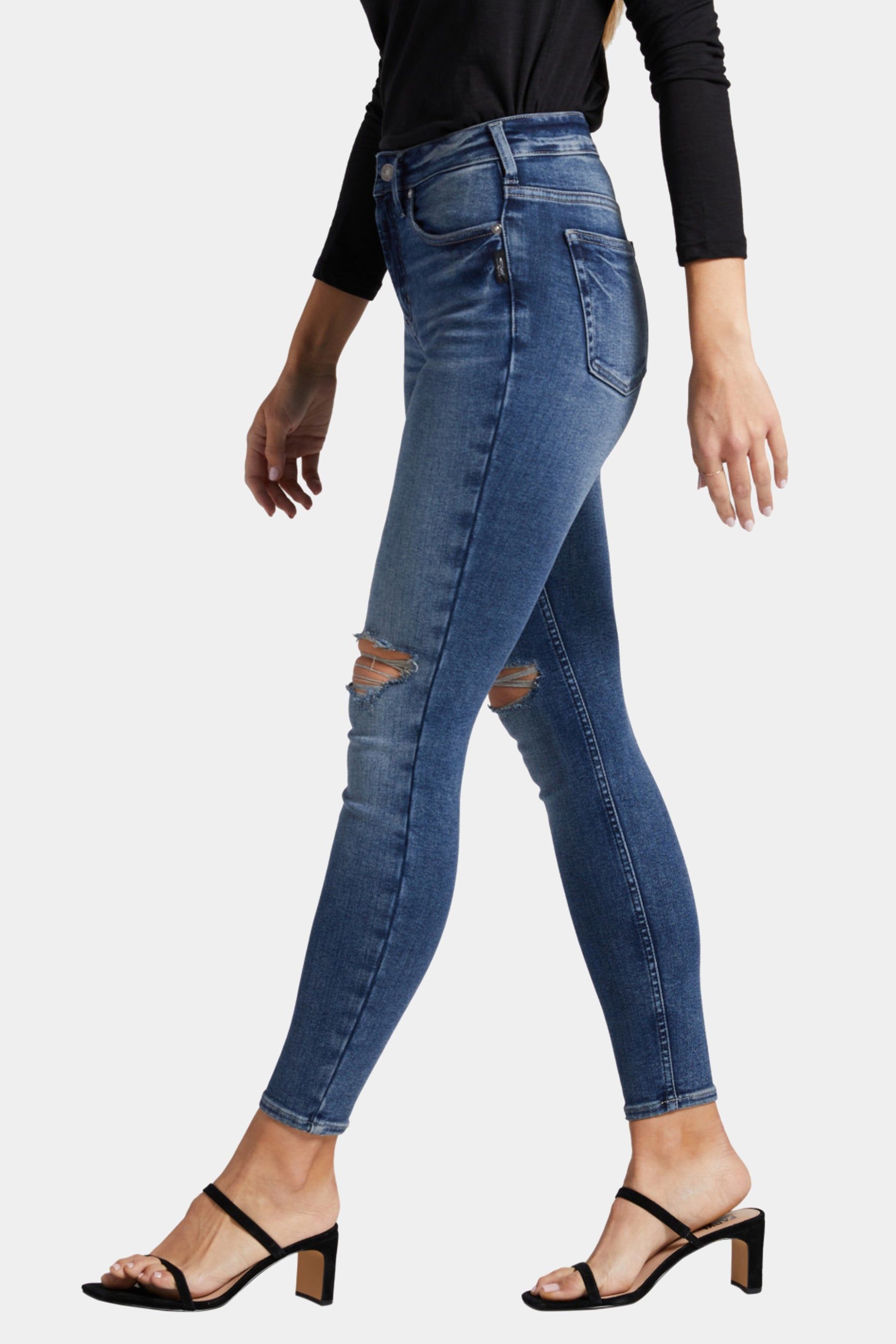 Infinite Fit High Rise Skinny Jeans sold by Lord & Taylor product image thumbnail 4