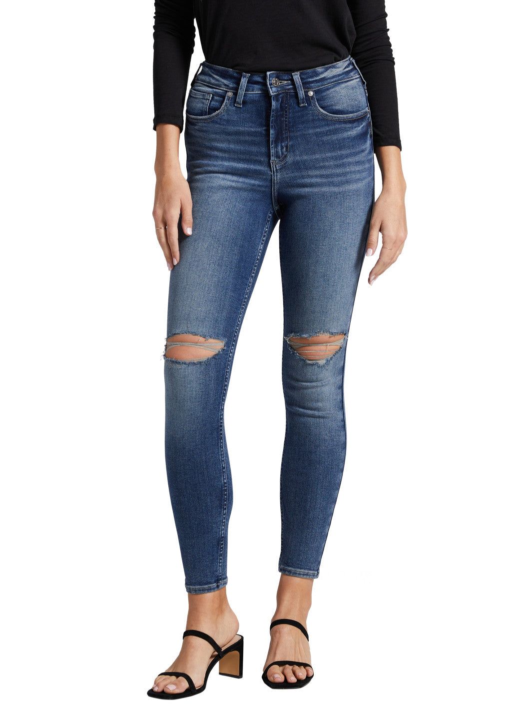 Infinite Fit High Rise Skinny Jeans sold by Lord & Taylor product image thumbnail 5
