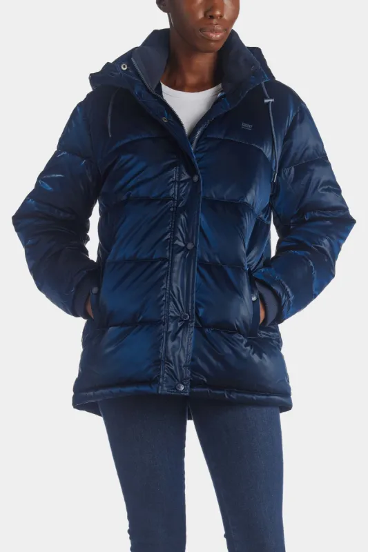 Glossy Bubble Puffer sold by Lord & Taylor