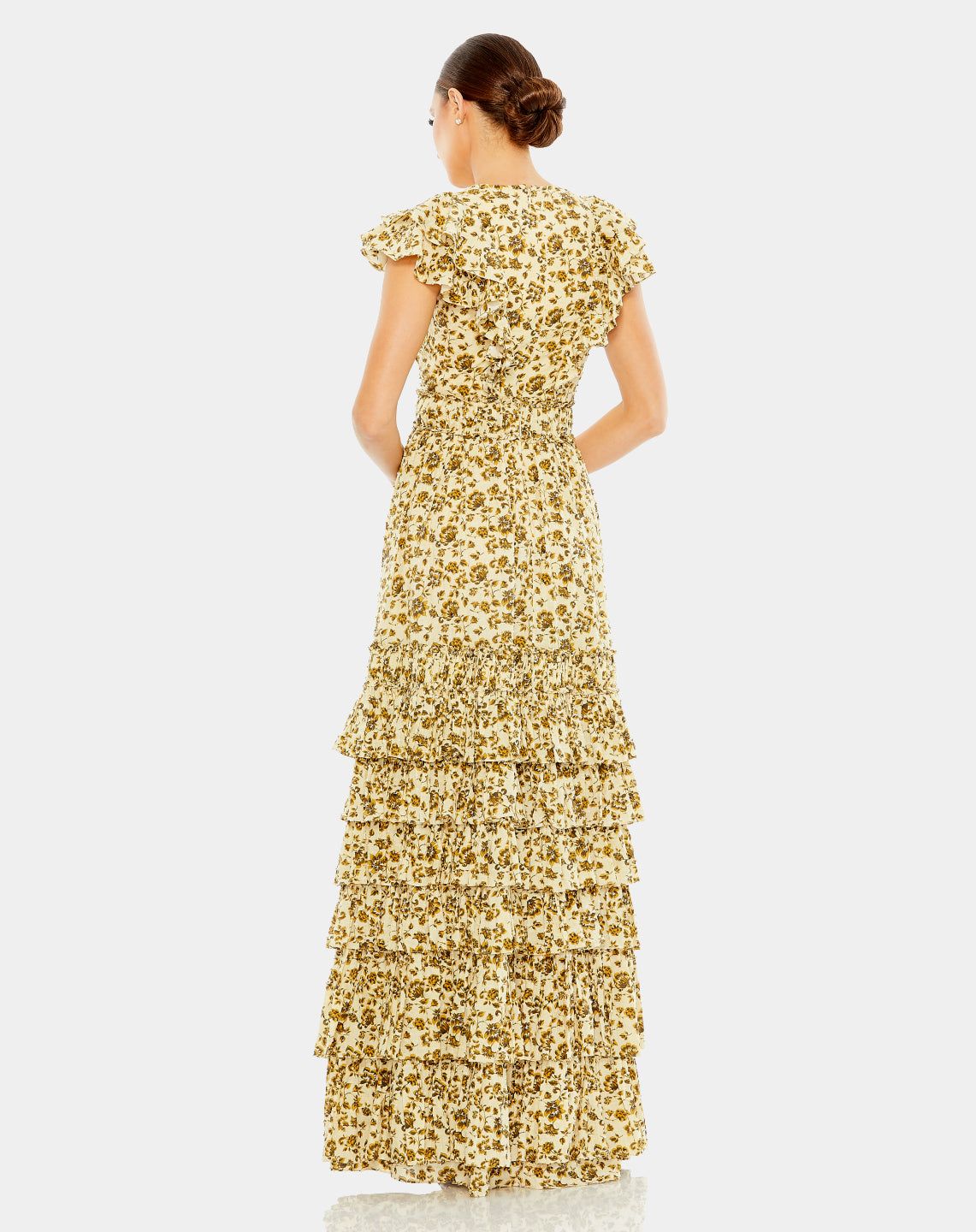 Tiered Ruffle High Neck Dress sold by Lord & Taylor product image thumbnail 4