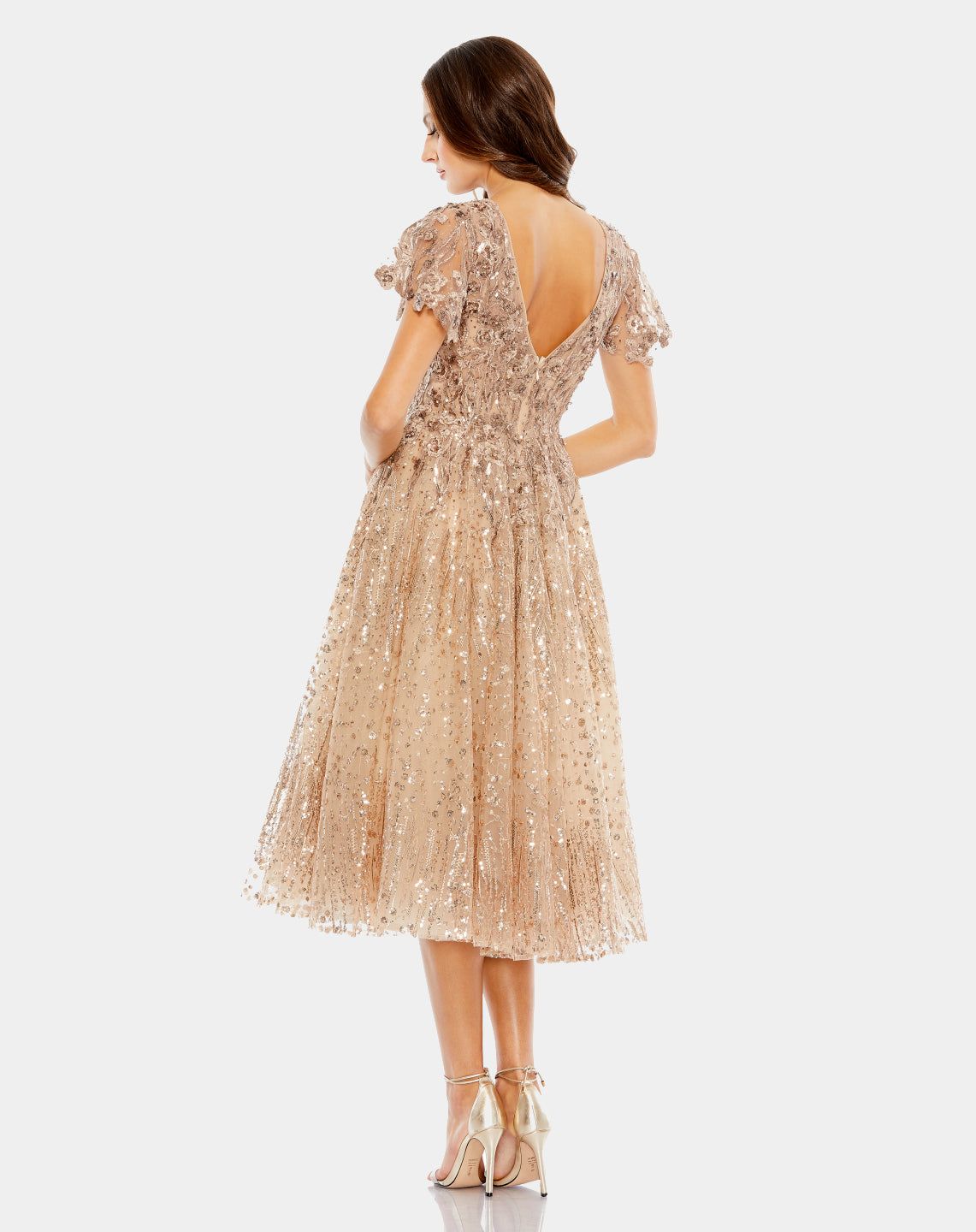 Embellished Butterfly Fit and Flare Dress sold by Lord & Taylor product image thumbnail 3