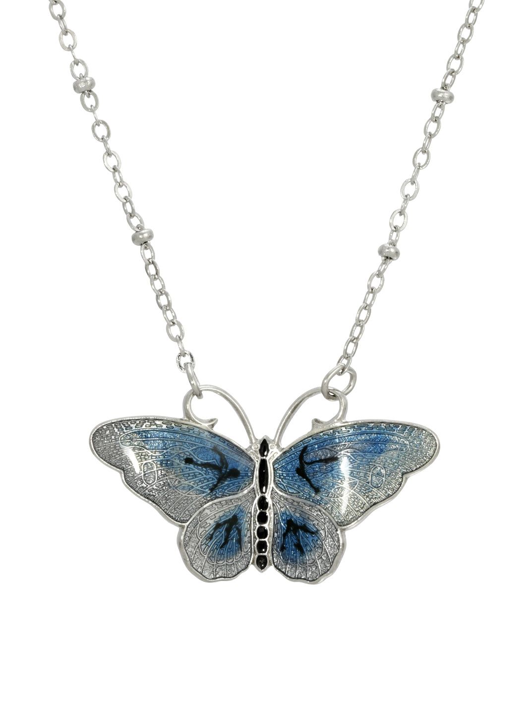 Enamel Butterfly Necklace sold by Lord & Taylor product image thumbnail 2