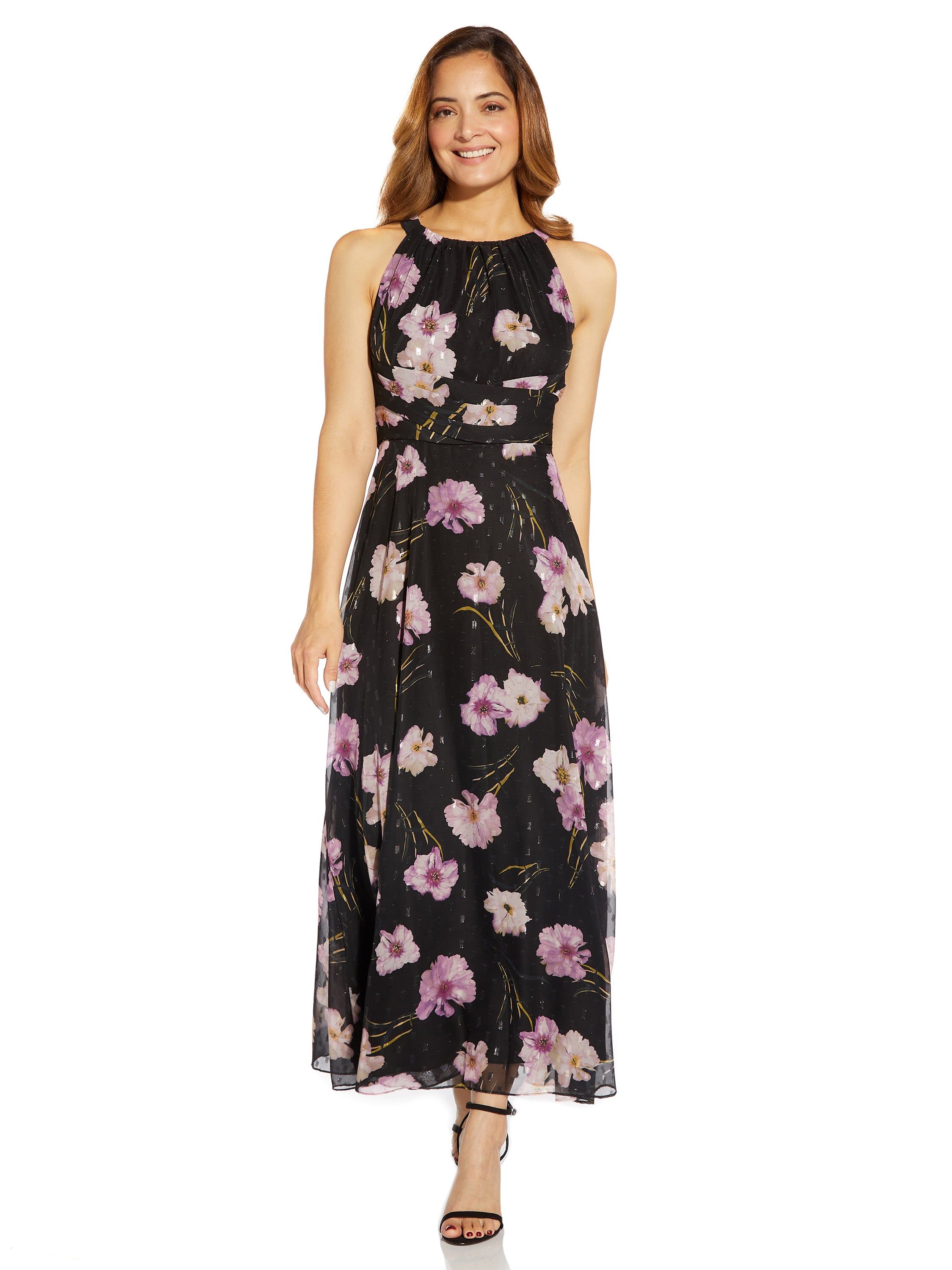 Halter Printed Maxi sold by Lord & Taylor