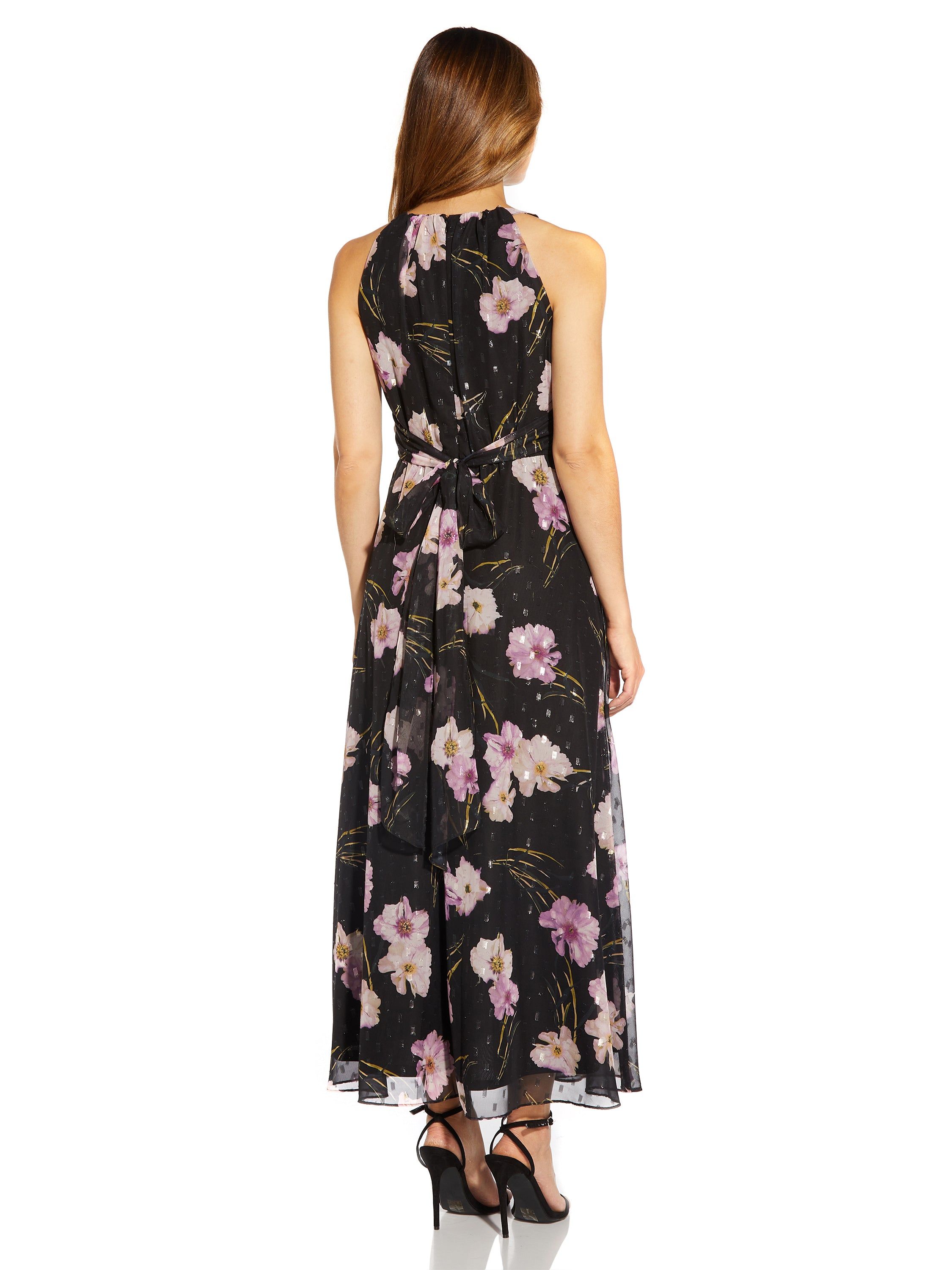 Halter Printed Maxi sold by Lord & Taylor product image thumbnail 3
