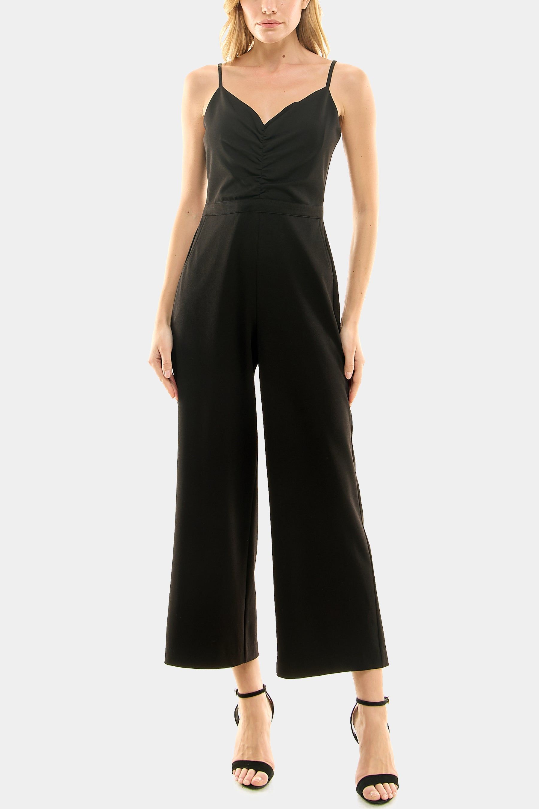 Ruched Front Cami Strap Jumpsuit sold by Lord & Taylor product image thumbnail 6