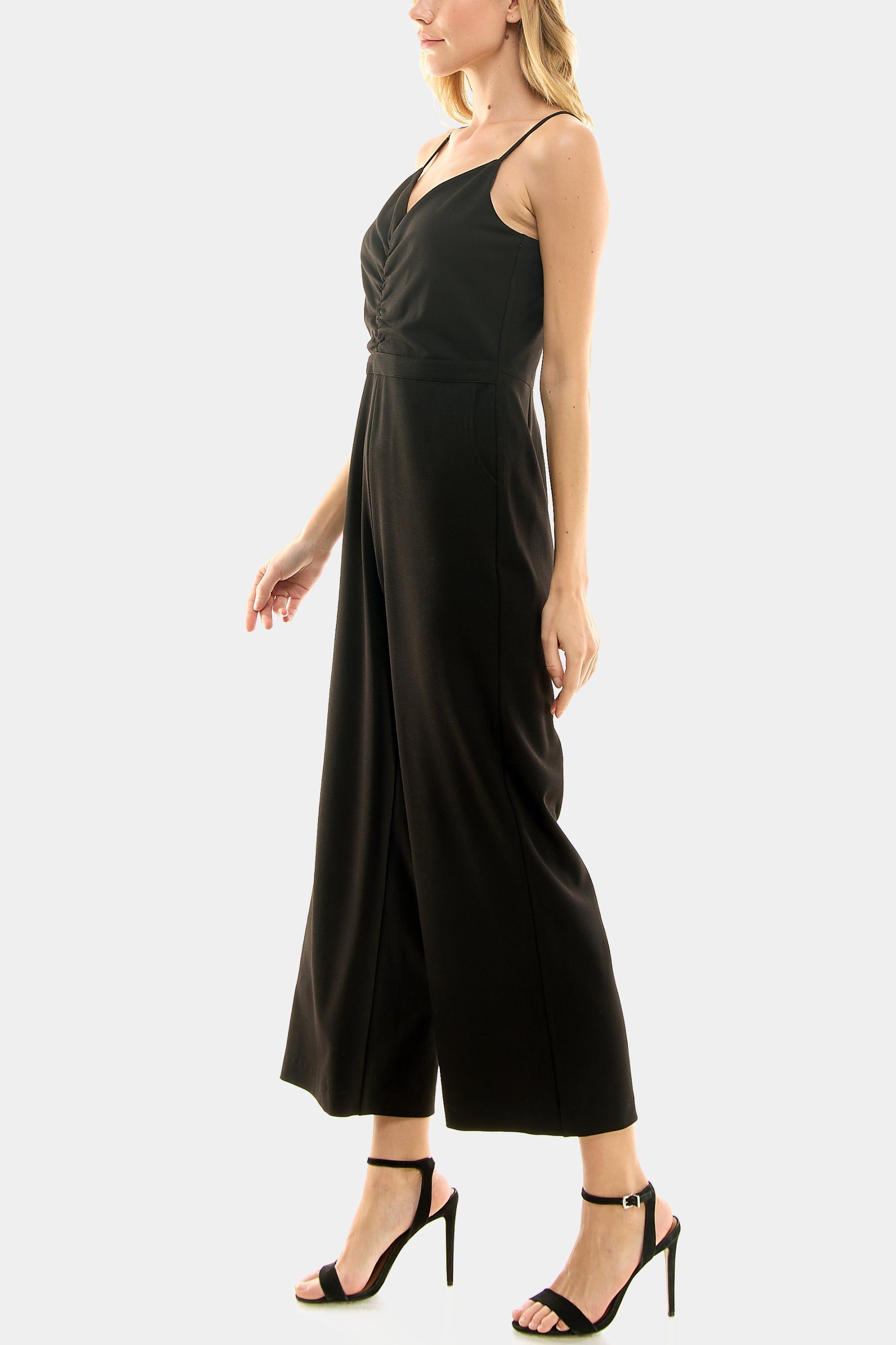 Ruched Front Cami Strap Jumpsuit sold by Lord & Taylor product image thumbnail 4