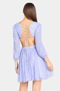 Long Sleeve Cut Out Dress sold by Lord & Taylor